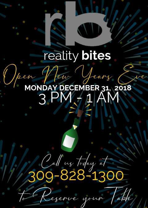 Open New Year's Eve: Reality Bites